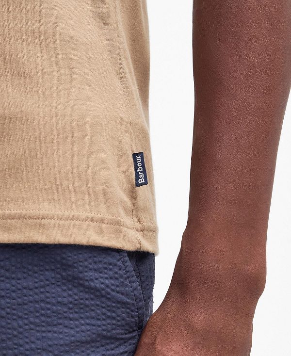Barbour Tayside T-shirt σκούρο μπλε | BABO88324