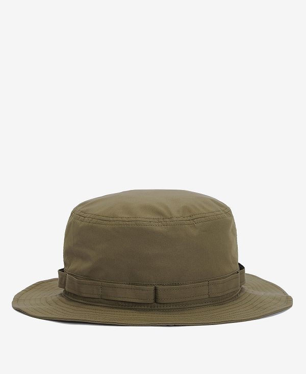 Barbour Teesdale Showerproof Bucket Hat πρασινο | BABO88973