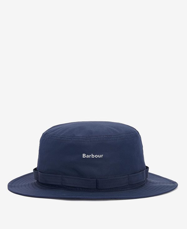 Barbour Teesdale Showerproof Bucket Hat σκουρο μπλε | BABO88974
