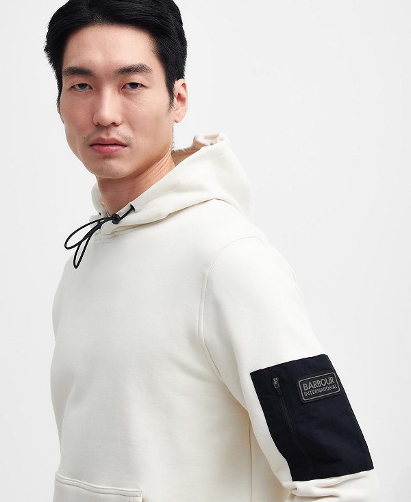 Barbour Tempo Hoodie γκρι | BABO88446