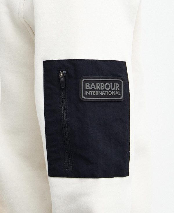Barbour Tempo Hoodie γκρι | BABO88446