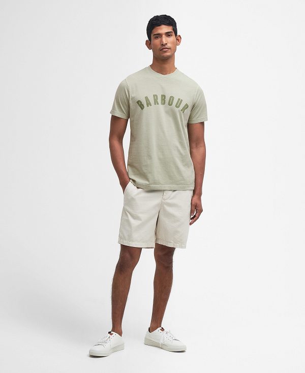 Barbour Terra Dye T-shirt πρασινο | BABO88342