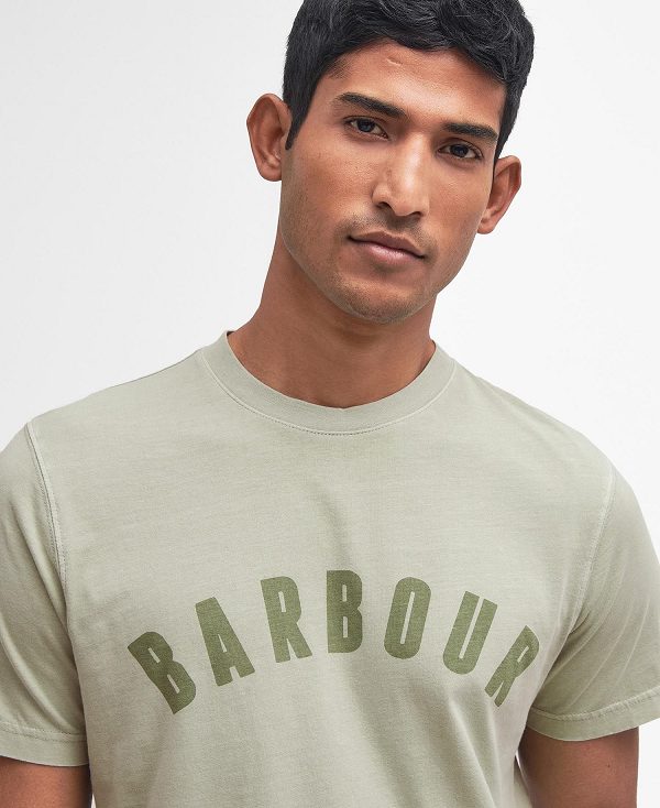 Barbour Terra Dye T-shirt πρασινο | BABO88342