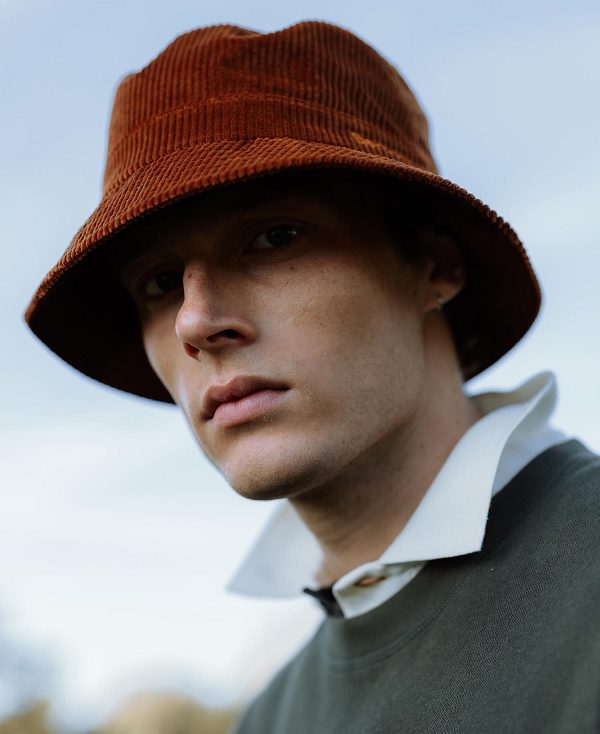 Barbour Tolsta Cord Bucket Hat καφε | BABO89075