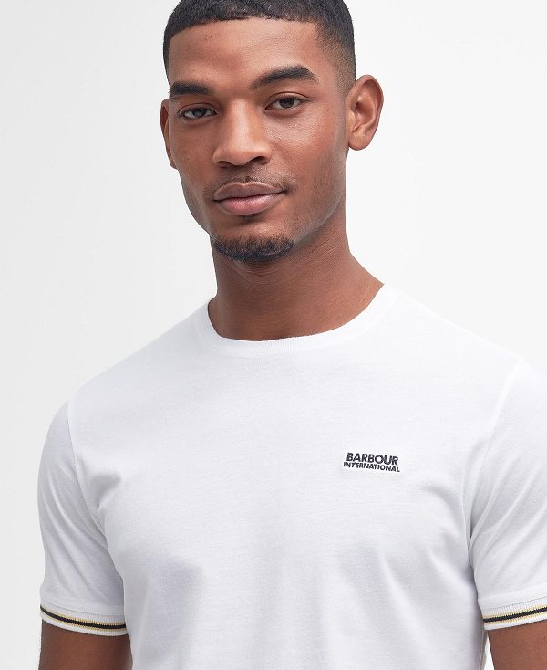 Barbour Torque Tipped T-shirt ασπρα | BABO88367