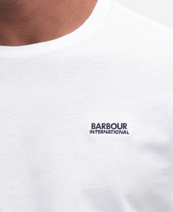 Barbour Torque Tipped T-shirt ασπρα | BABO88367