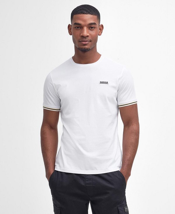 Barbour Torque Tipped T-shirt ασπρα | BABO88367