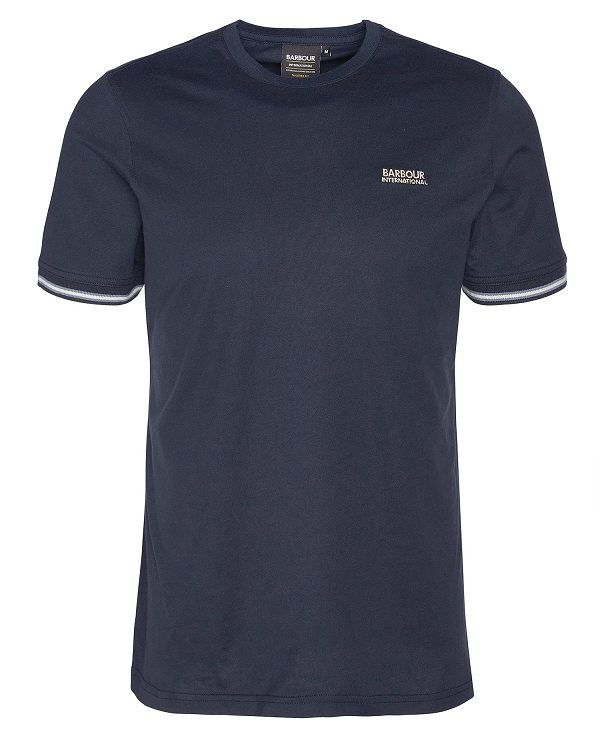 Barbour Torque Tipped T-shirt σκουρο μπλε | BABO88334