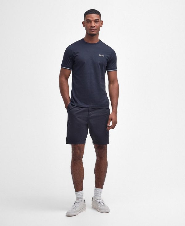 Barbour Torque Tipped T-shirt σκουρο μπλε | BABO88334