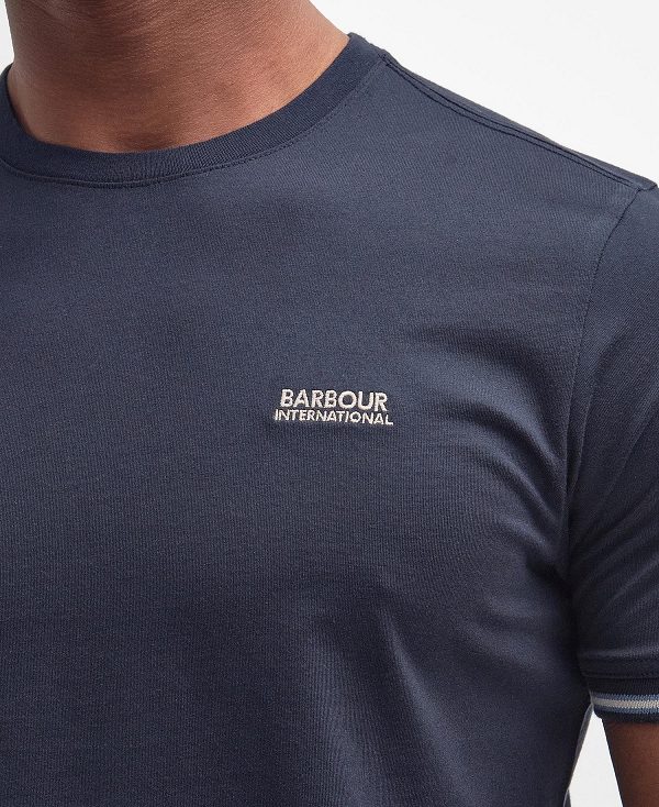 Barbour Torque Tipped T-shirt σκουρο μπλε | BABO88334