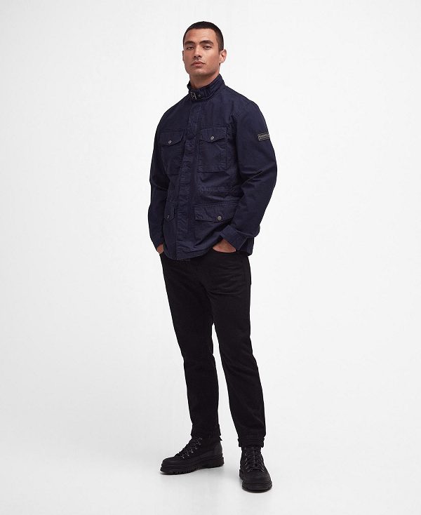 Barbour Tourer Chatfield Utility Jacket σκουρο μπλε | BABO87474