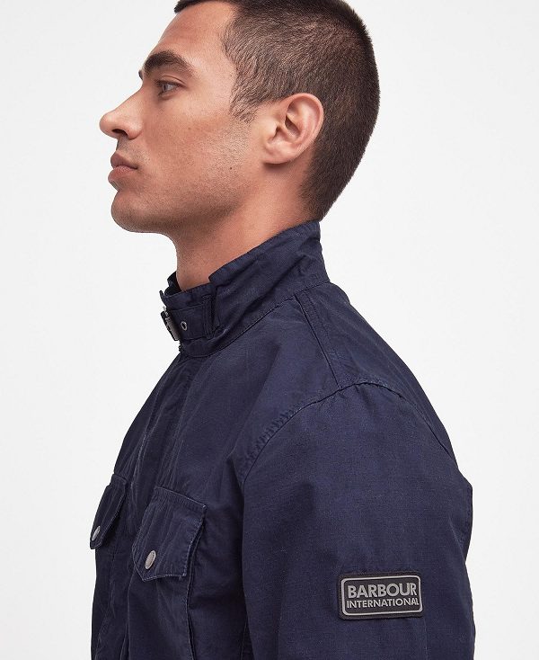 Barbour Tourer Chatfield Utility Jacket σκουρο μπλε | BABO87474