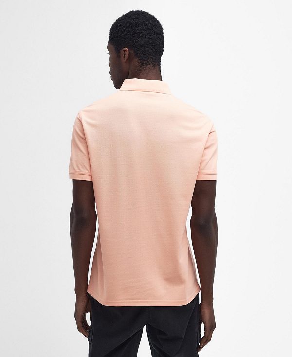 Barbour Tourer Polo Shirt κοκκινα | BABO88109