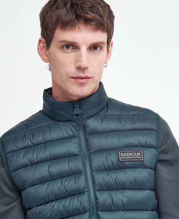 Barbour Tourer Reed Gilet μαυρα | BABO87536