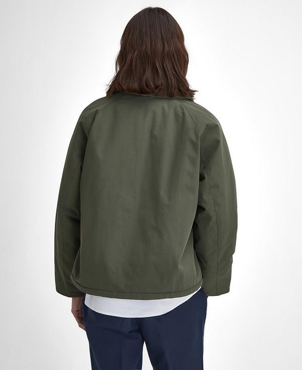 Barbour Transport Padded Casual Jacket πρασινο | BABO87505