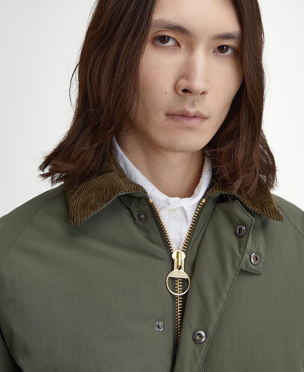 Barbour Transport Padded Casual Jacket πρασινο | BABO87505