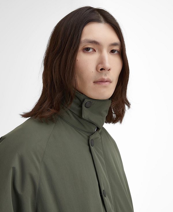 Barbour Transport Padded Casual Jacket πρασινο | BABO87505