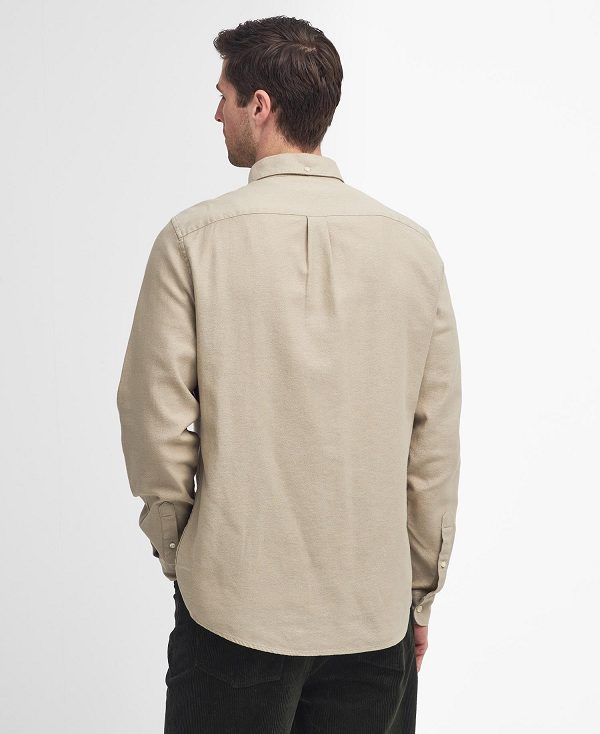 Barbour Twillbridge Tailored Long-sleeved Shirt γκρι | BABO87882