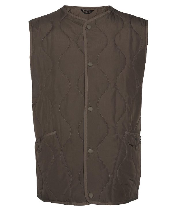 Barbour Utility Liddesdale Gilet Χακί | BABO87547