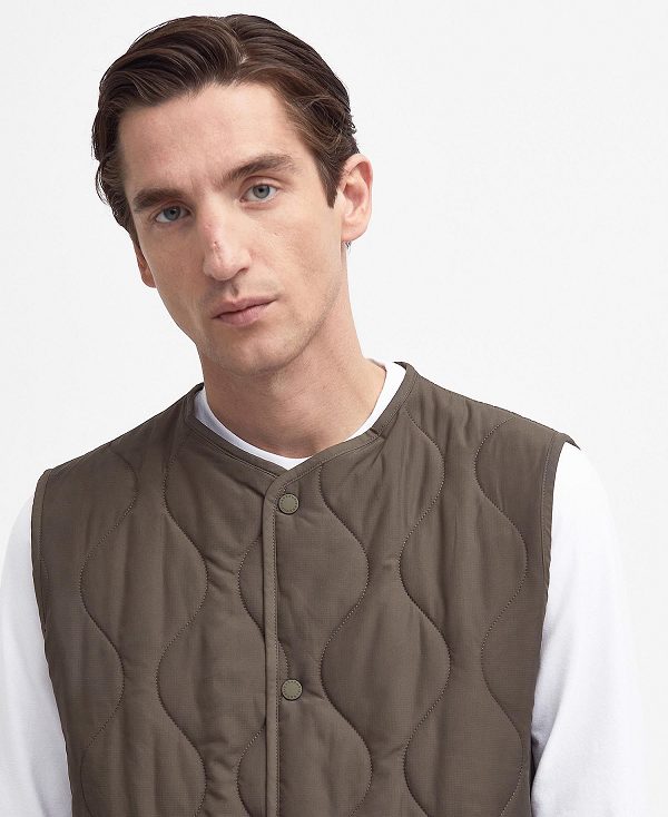Barbour Utility Liddesdale Gilet Χακί | BABO87547