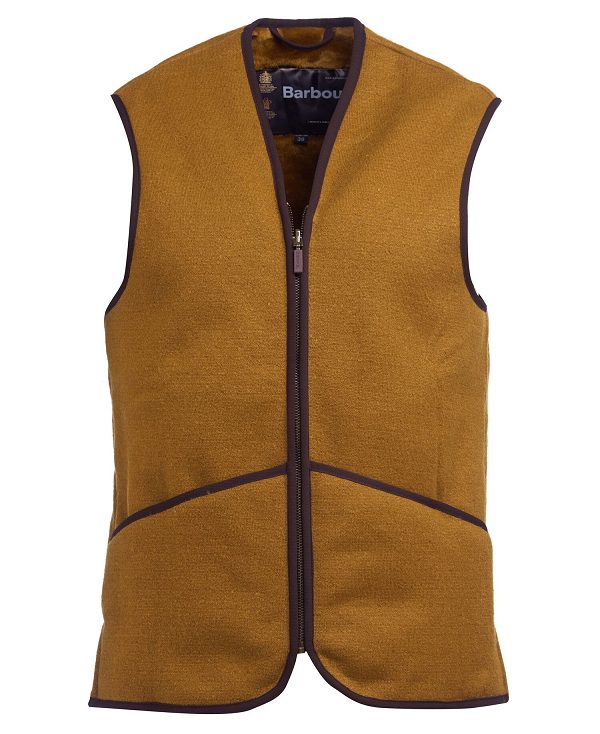 Barbour Warm Pile Zip-in Liner καφε | BABO87508