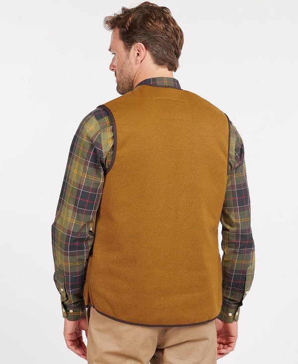 Barbour Warm Pile Zip-in Liner καφε | BABO87508
