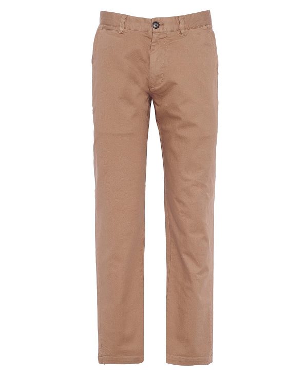 Barbour Washed Stretch Tailored Trousers Μπεζ | BABO88813