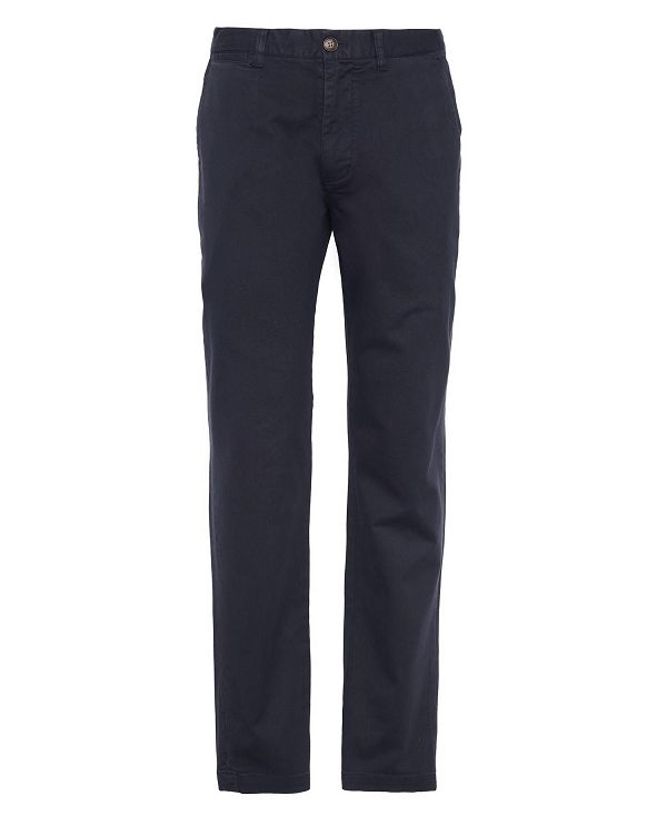 Barbour Washed Stretch Tailored Trousers σκουρο μπλε | BABO88816