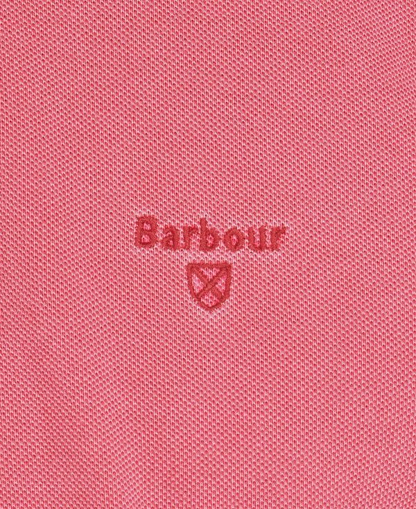 Barbour Washed-out Sports Polo Shirt πρασινο | BABO88028