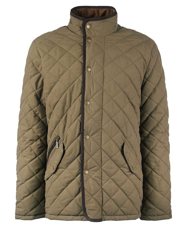 Barbour Waterproof Shoveler Quilted Jacket καφε | BABO87365