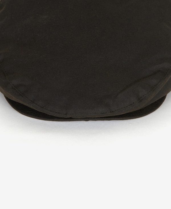 Barbour Wax Flat Cap Ελιά | BABO89014