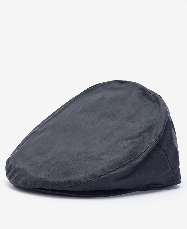 Barbour Wax Flat Cap σκουρο μπλε | BABO88966