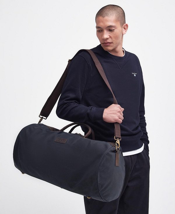 Barbour Wax Holdall σκουρο μπλε | BABO88936