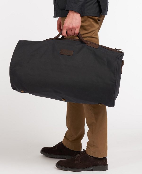 Barbour Wax Holdall σκουρο μπλε | BABO88936