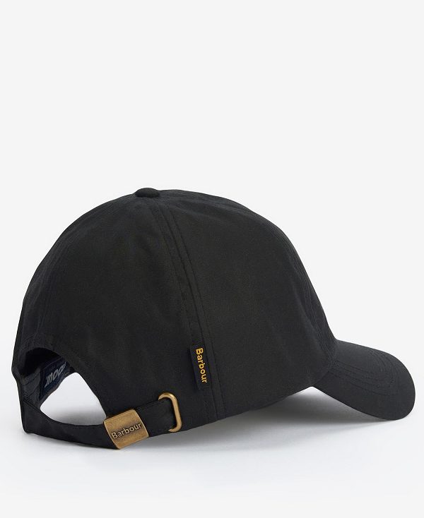 Barbour Wax Sports Cap μαυρα | BABO88965