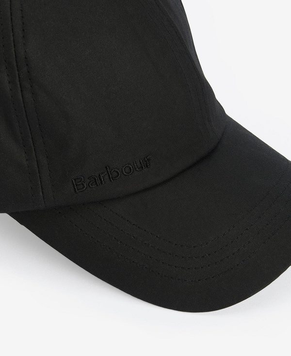 Barbour Wax Sports Cap μαυρα | BABO88965