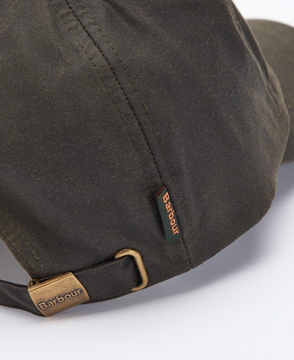 Barbour Wax Sports Cap σκουρο μπλε σκούρο καφε | BABO88969