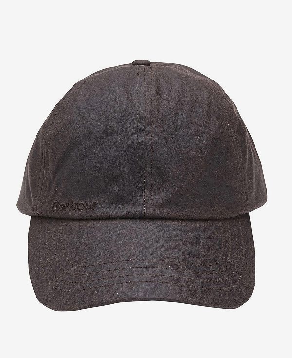 Barbour Wax Sports Cap σκουρο μπλε σκούρο καφε | BABO89071
