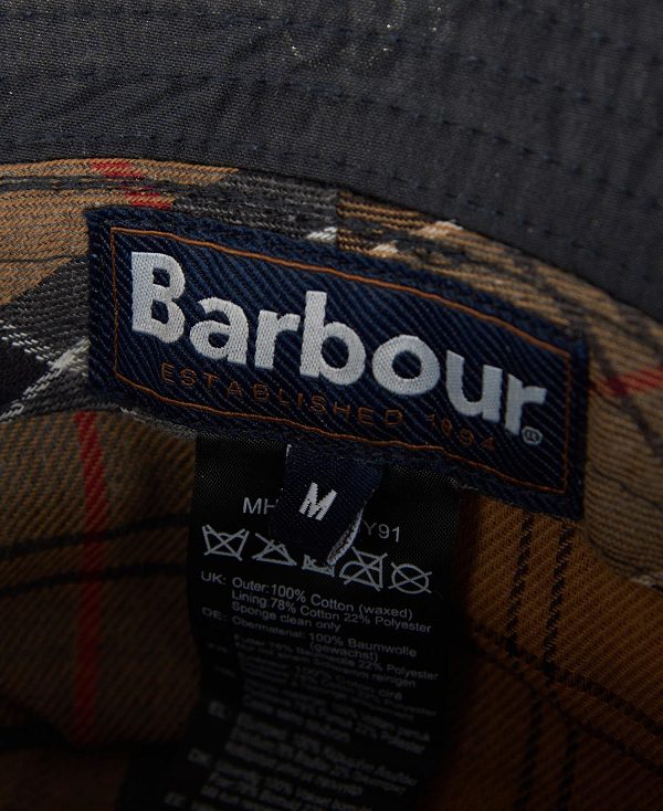Barbour Wax Sports Hat σκουρο μπλε | BABO88960