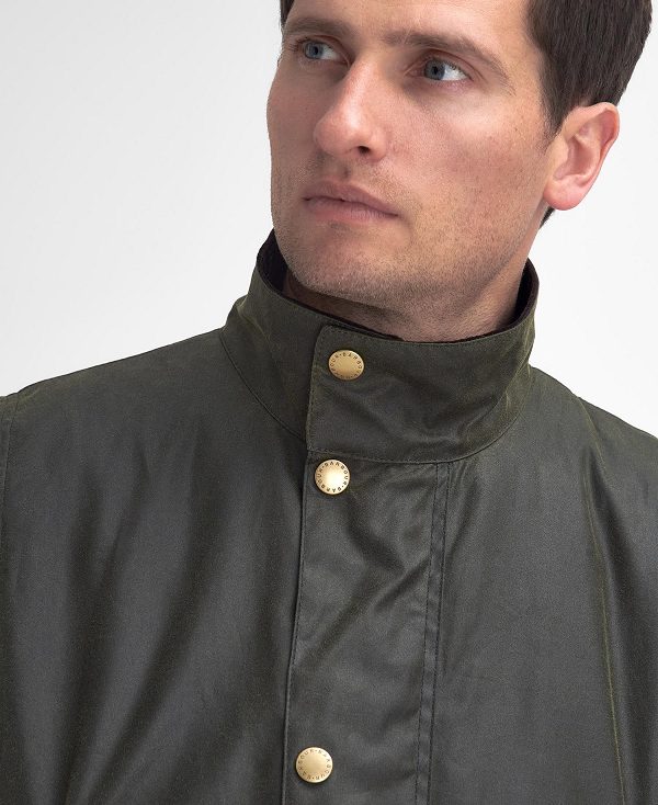 Barbour Westmorland Wax Gilet Ελιά | BABO87273