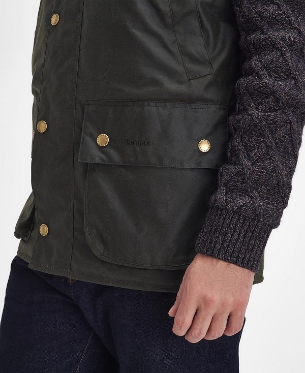 Barbour Westmorland Wax Gilet Ελιά | BABO87273