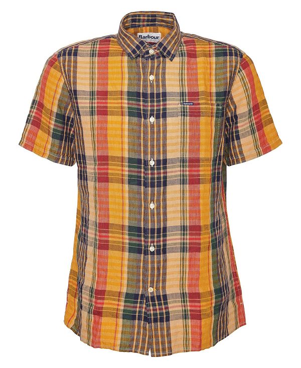 Barbour Weymouth Regular Short-sleeved Shirt Πολύχρωμο | BABO87734