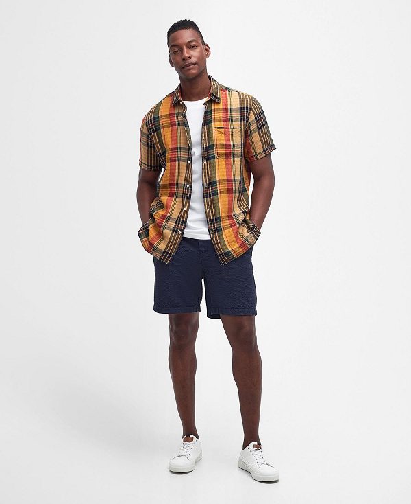 Barbour Weymouth Regular Short-sleeved Shirt Πολύχρωμο | BABO87734