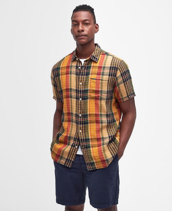 Barbour Weymouth Regular Short-sleeved Shirt Πολύχρωμο | BABO87734