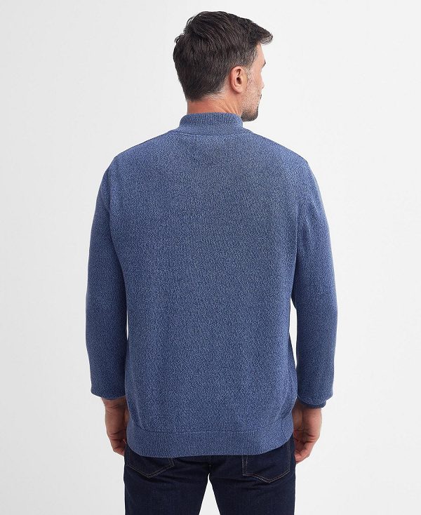 Barbour Whitfield Half-zip Jumper σκουρο μπλε | BABO88610