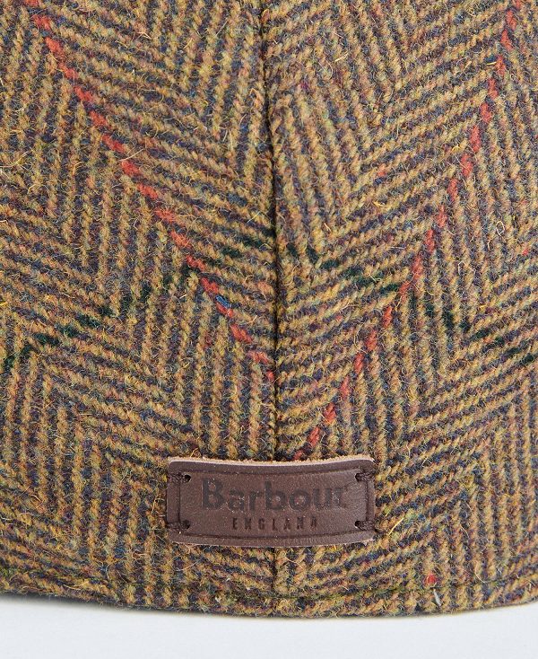 Barbour Wilkin Flat Cap καφε | BABO89018