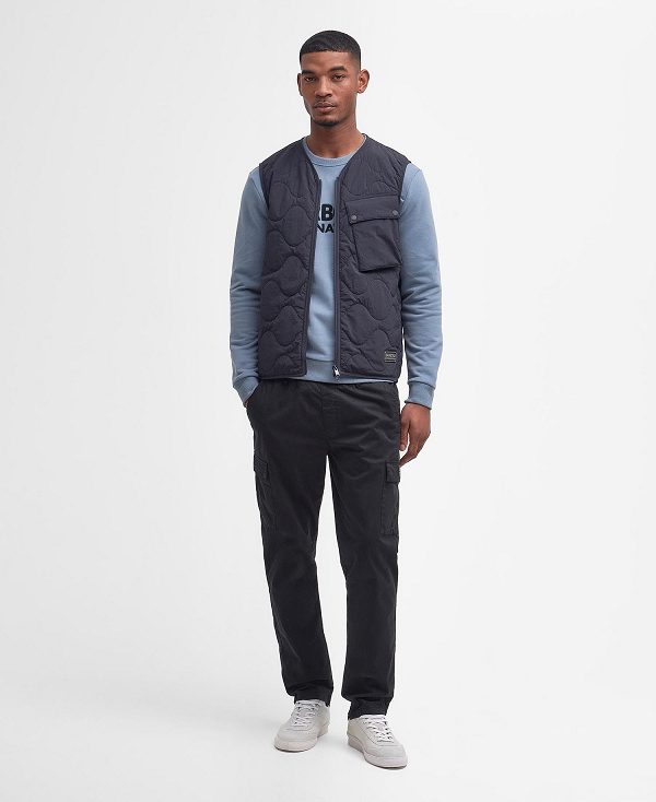 Barbour Wincham Gilet σκουρο μπλε | BABO87564