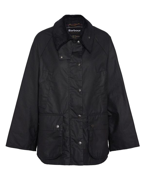 Barbour Women'S Bedale Waxed Jacket μαυρα | BABO89226