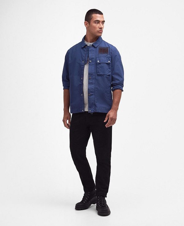 Barbour Workers Casual Jacket βαθυ μπλε | BABO87468