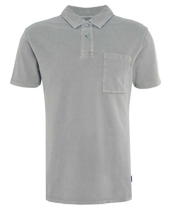 Barbour Worsley Pocket Polo Shirt πρασινο | BABO88122